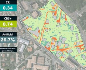 image modélisée des aménagements de la fabrique de Bordeaux Métropole