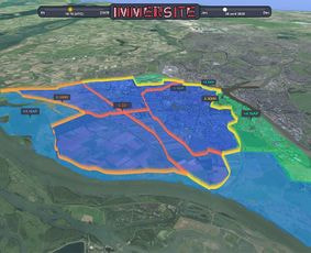 IMMERSITE simulation inondations projet shelter