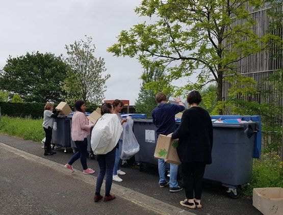 Balance ton carton - Tri des déchets